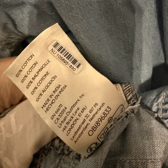 Free People/We The Free Zodiac Chambray One-Piece - Picture 6 of 8